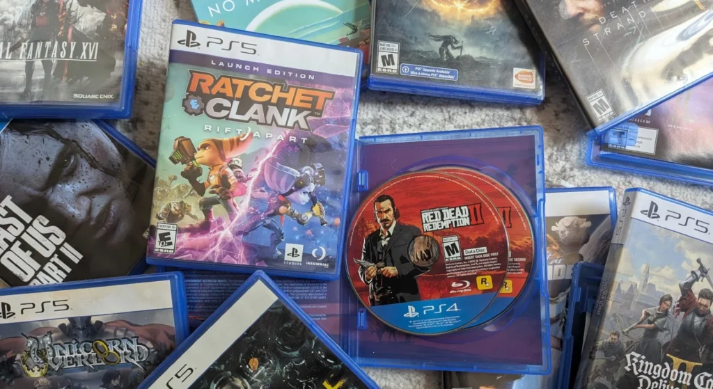 sony playstation disc
