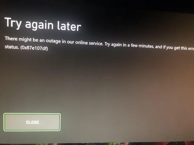 Xbox Live 장애